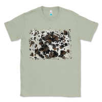 Matcha cowhide background Classic Tee - BarkalooDesign