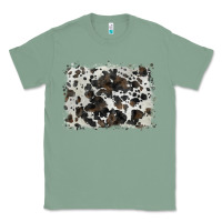 Sage cowhide background Classic Tee - BarkalooDesign