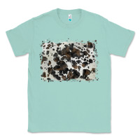 Seafoam cowhide background Classic Tee - BarkalooDesign