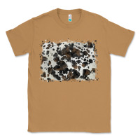 Toasted Coconut cowhide background Classic Tee - BarkalooDesign