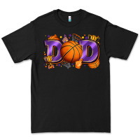 Black dad basketball Premium Tee - Zillion Design Studio