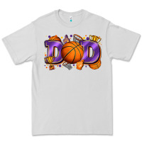 Dove Grey dad basketball Premium Tee - Zillion Design Studio