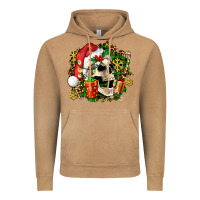 Christmas Skull And Gift Vintage Hoodie | Teevron