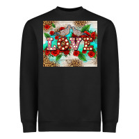 Black love birds and love with ross Heavyweight Sweatshirt - AdoDesignShop