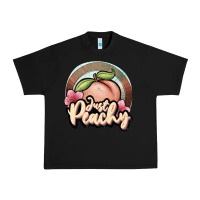 Black just peachy Urban Heavy Tee - JahusDesignShop