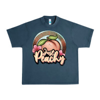 Midnight Navy just peachy Urban Heavy Tee - JahusDesignShop