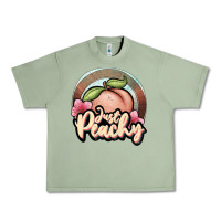 Oil Green just peachy Urban Heavy Tee - JahusDesignShop
