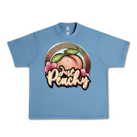 Pebble Blue just peachy Urban Heavy Tee - JahusDesignShop