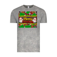 Cloud Rock merry Christmas with Santa Claus Vintage Tee - AdoDesignShop