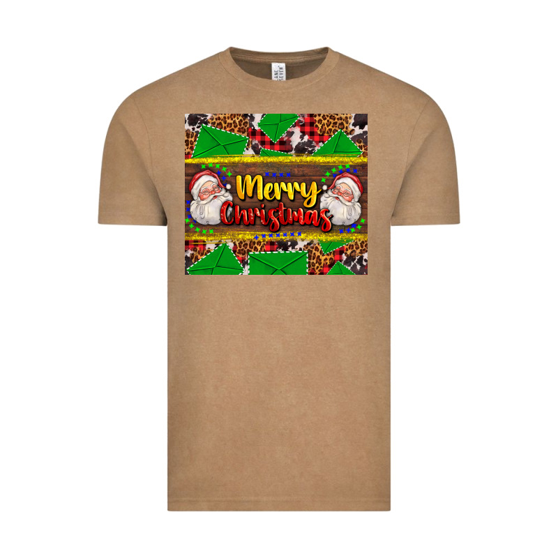Merry Christmas With Santa Claus Vintage Tee by AdoDesignShop | Teevron