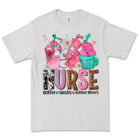 Dove Grey nurse coffee scrubs rubber gloves Premium Tee - texasbilliewilder