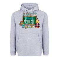 Heather Grey 100 days smarter 100 dias mas brillante Heavyweight Hoodie - SublimationCraftShop