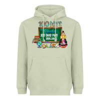 Matcha 100 days smarter 100 dias mas brillante Heavyweight Hoodie - SublimationCraftShop