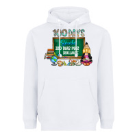 White 100 days smarter 100 dias mas brillante Heavyweight Hoodie - SublimationCraftShop