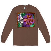 Chestnut bad witch vibes Long Sleeve Tee - Jasminsmagicworld