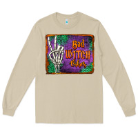 Mushroom bad witch vibes Long Sleeve Tee - Jasminsmagicworld