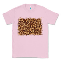 Bubblegum Pink leopard background Classic Tee - BarkalooDesign