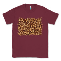 Burgundy leopard background Classic Tee - BarkalooDesign