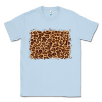 Dusty Blue leopard background Classic Tee - BarkalooDesign