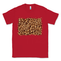 Red leopard background Classic Tee - BarkalooDesign
