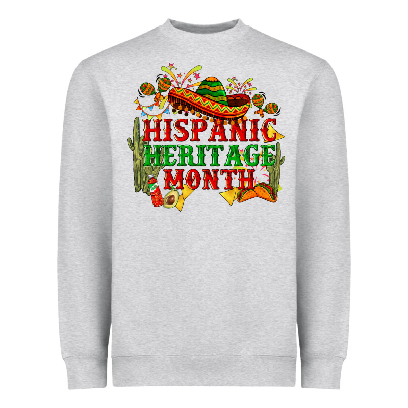 National Hispanic Heritage Month Heavyweight Sweatshirt by BundleAndBundleShop | Teevron
