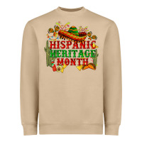Mushroom national hispanic heritage month Heavyweight Sweatshirt - BundleAndBundleShop