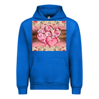 Cobalt cancer hearts Urban Hoodie - CowGirlArtShop