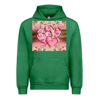 Emerald cancer hearts Urban Hoodie - CowGirlArtShop