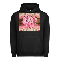 Pigment Black cancer hearts Urban Hoodie - CowGirlArtShop