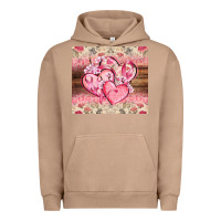 Pigment Burro cancer hearts Urban Hoodie - CowGirlArtShop
