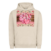 Pigment French Oak cancer hearts Urban Hoodie - CowGirlArtShop