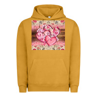 Pigment Peanut Butter cancer hearts Urban Hoodie - CowGirlArtShop