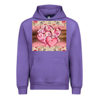 Tulip cancer hearts Urban Hoodie - CowGirlArtShop