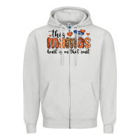Dove Grey this mamas heart is on that court Zipper Hoodie - MaliasSmallBusiness