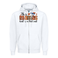 White this mamas heart is on that court Zipper Hoodie - MaliasSmallBusiness