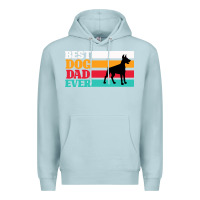 Blue Mist Best Dog Dad Ever Premium Hoodie - Bettercallsaul