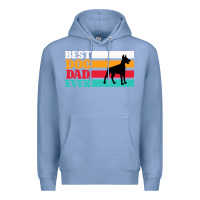 Colony Blue Best Dog Dad Ever Premium Hoodie - Bettercallsaul