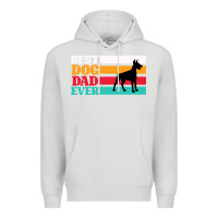 Dove Grey Best Dog Dad Ever Premium Hoodie - Bettercallsaul