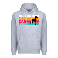 Heather Grey Best Dog Dad Ever Premium Hoodie - Bettercallsaul