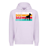Lilac Best Dog Dad Ever Premium Hoodie - Bettercallsaul
