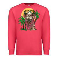 Cardinal camel with oasis Premium Sweatshirt - BarkalooDesign