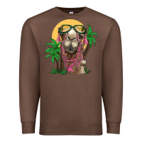 Chestnut camel with oasis Premium Sweatshirt - BarkalooDesign