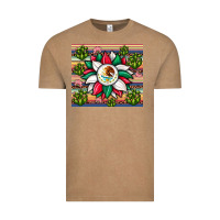 Vintage Coffee sunflower mexican flag tumbler Vintage Tee - JahusDesignShop