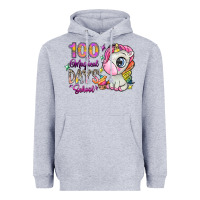 Heather Grey 100 magical days school Heavyweight Hoodie - SublimationCraftShop