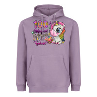 Lavender 100 magical days school Heavyweight Hoodie - SublimationCraftShop