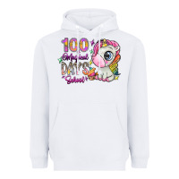 White 100 magical days school Heavyweight Hoodie - SublimationCraftShop