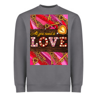 Storm all you need is love Heavyweight Sweatshirt - AdoDesignShop
