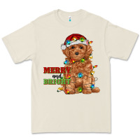 Bone merry and bright toy poodle Premium Tee - RanaPortraitStore