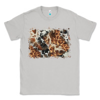 Moon Dust cowhide leopard background Classic Tee - BarkalooDesign
