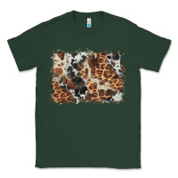 Sports Green cowhide leopard background Classic Tee - BarkalooDesign